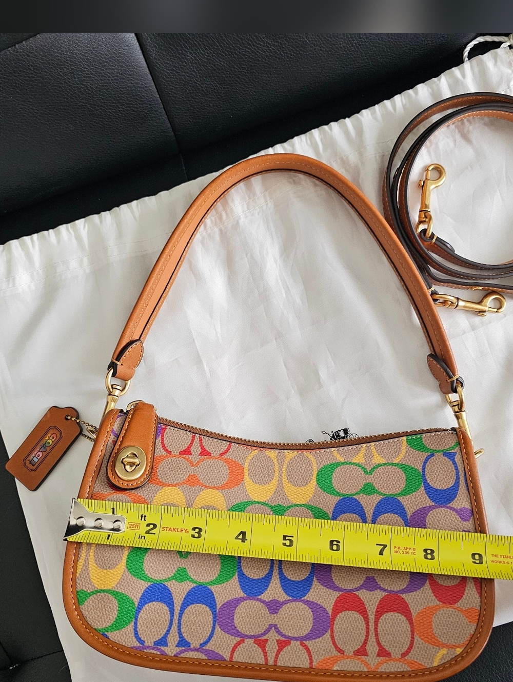 Authentic Limited Edition Coach Swinger Bag - PRICE FIRM - Picture 7 of 11
